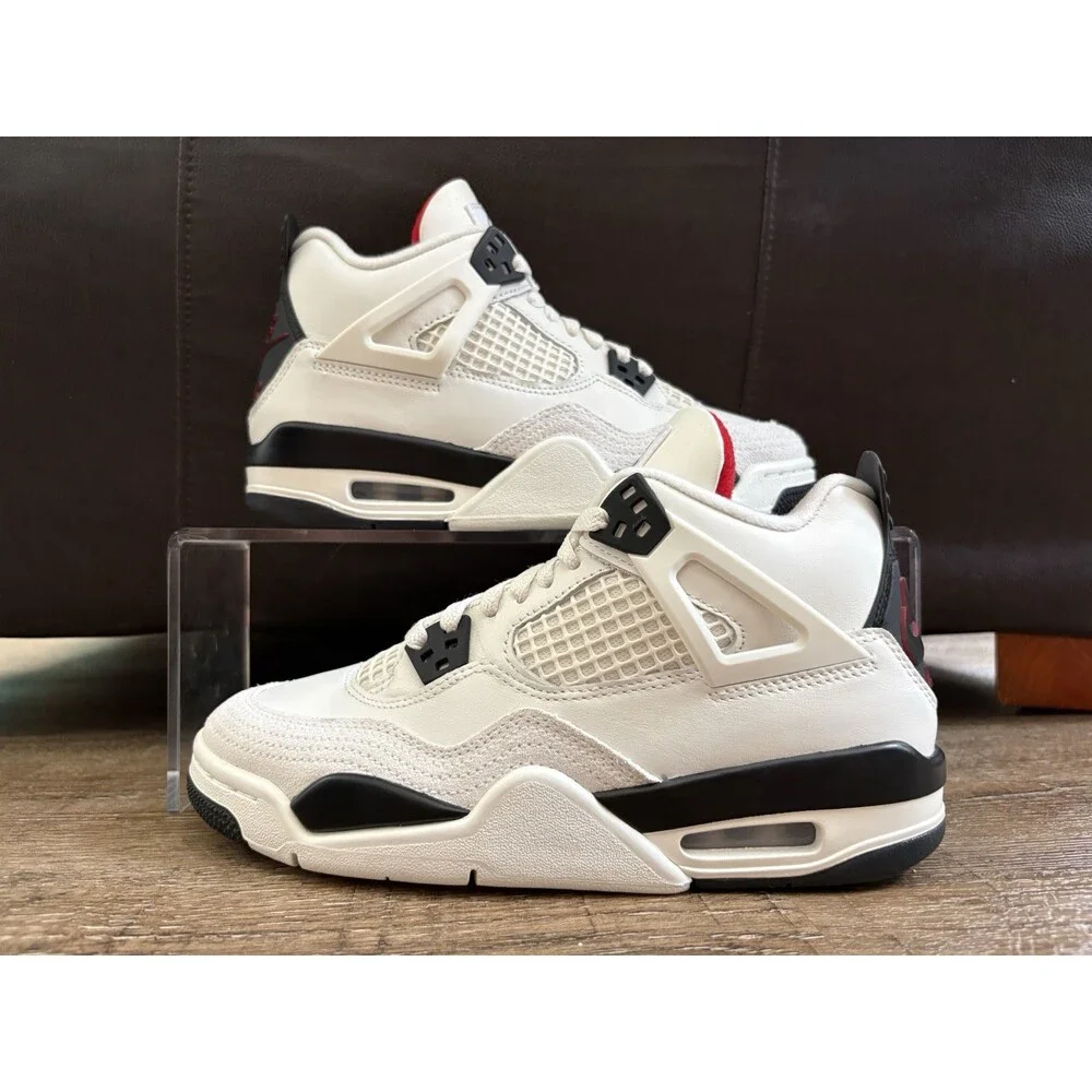 Nike Air Jordan 4 Retro Flight Club Sz 6Y White B Grade IM4026-100